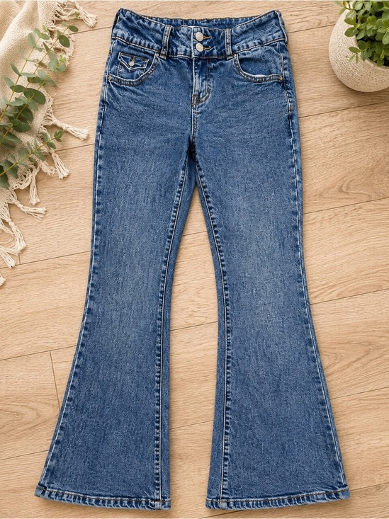 PacSun Denim - PacSun Low Rise Bootcut Jeans Womens Size 27 Stretch Medium Wash Denim